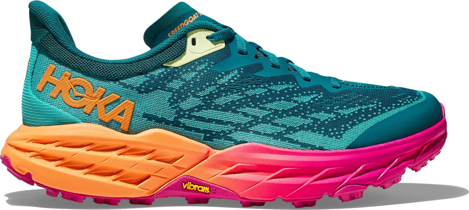 

Кроссовки для бега по пересеченной местности Speedgoat 5 — женские HOKA, зеленый