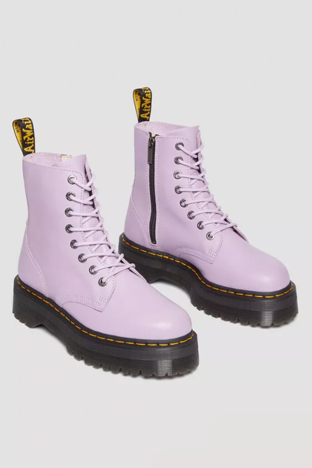 

Ботильоны - Фиолетовый - На плоской подошве Dr. Martens