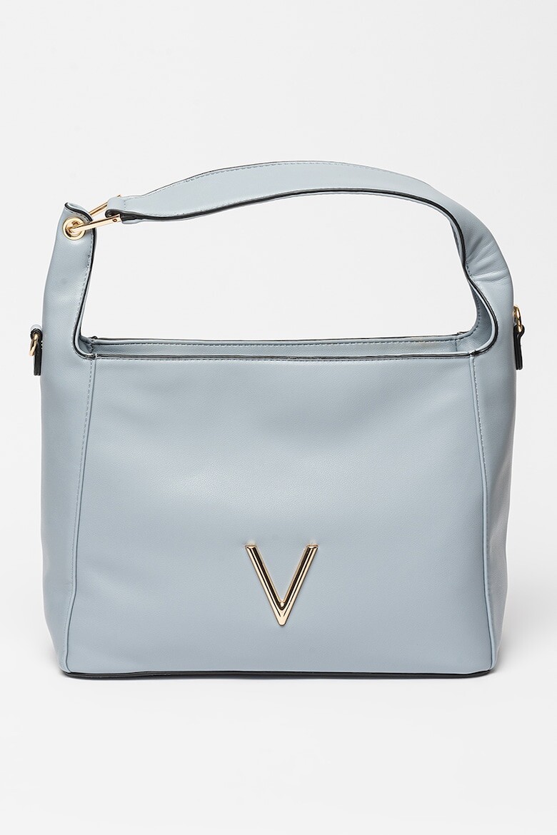 

Сумка из экокожи со съемным ремнем через плечо Valentino Bags, синий