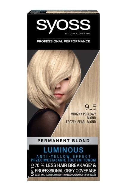 

Syoss Permanent Blond 9_5 краска для волос, 1 шт.