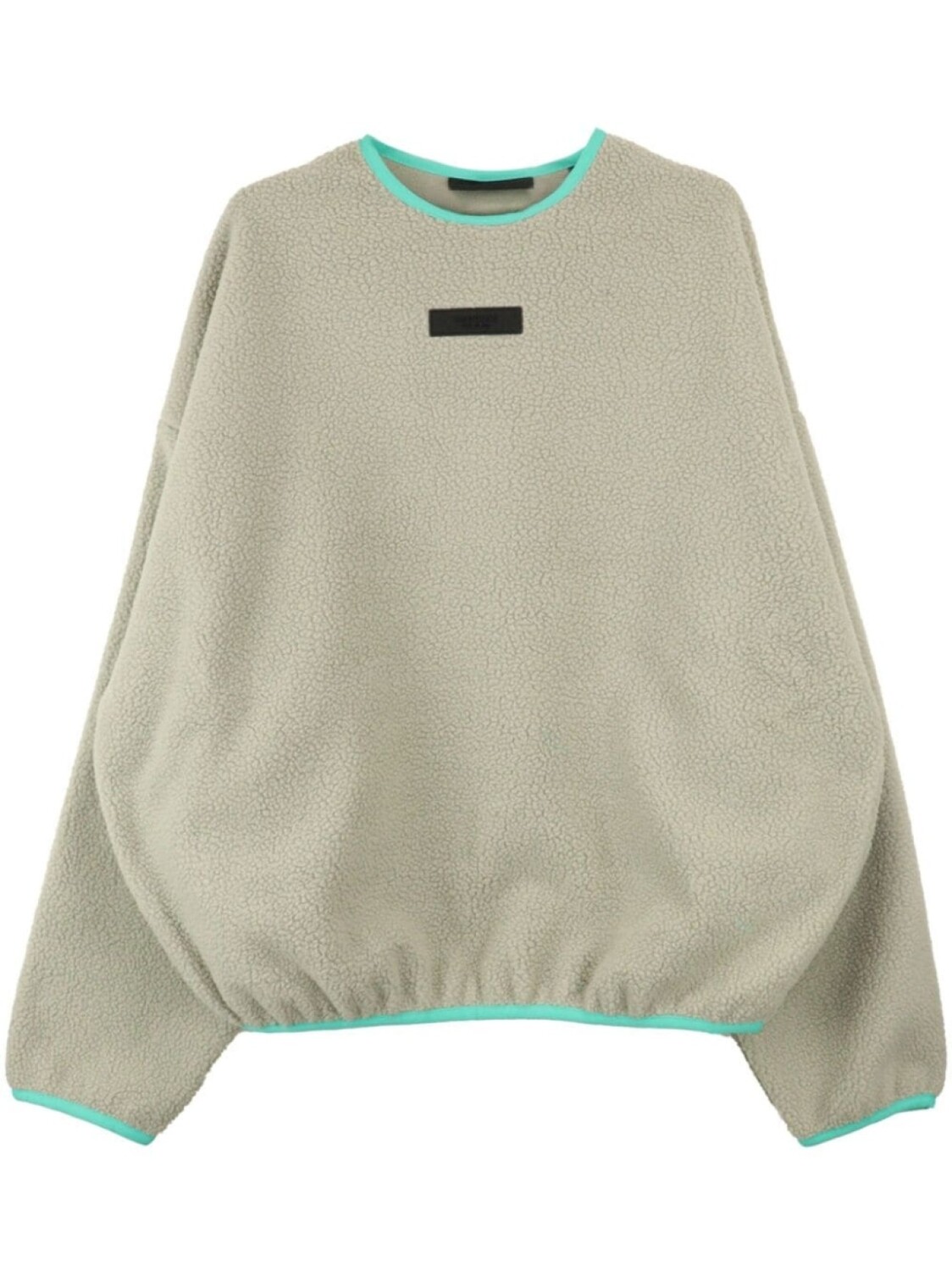 

FEAR OF GOD ESSENTIALS толстовка с нашивкой-логотипом, серый