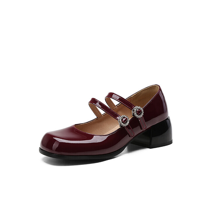 

Туфли JIUXINGDAO Mary Jane Shoes Women's, черный