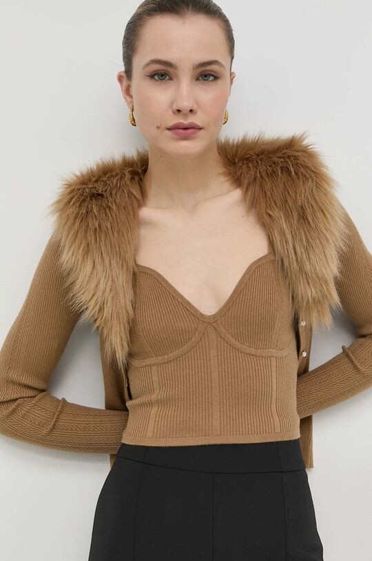 

Кардиган с топом Marciano Guess, коричневый