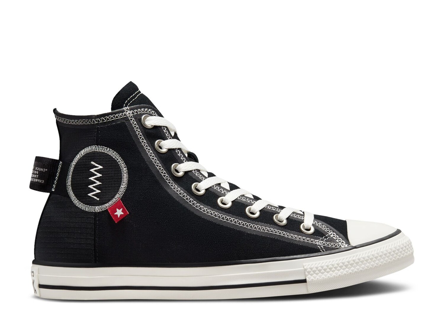 

Кроссовки Converse Chuck Taylor All Star High 'Logo Tag - Black', черный