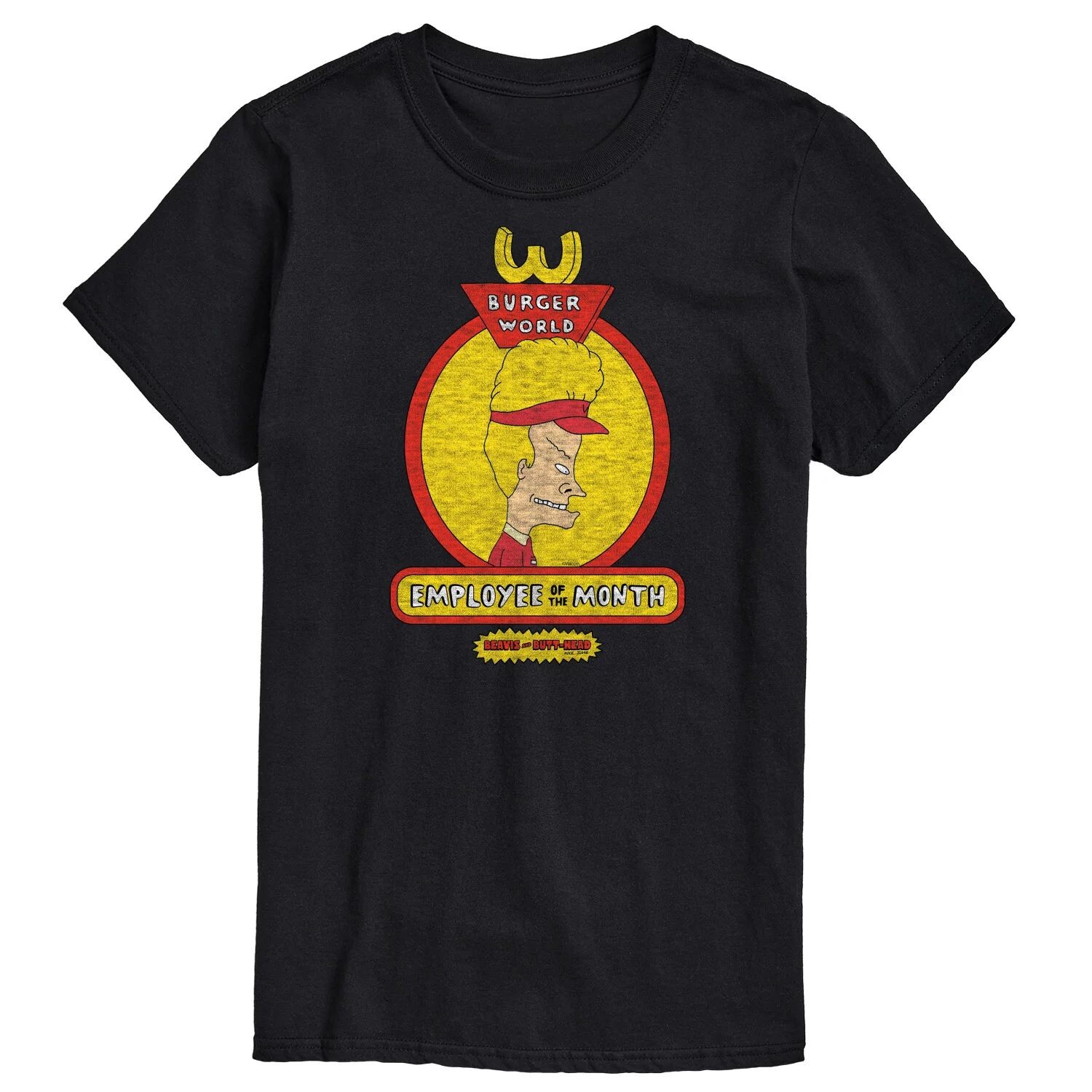 

Футболка «Работник месяца Big & Tall Beavis & Butthead» License, черный