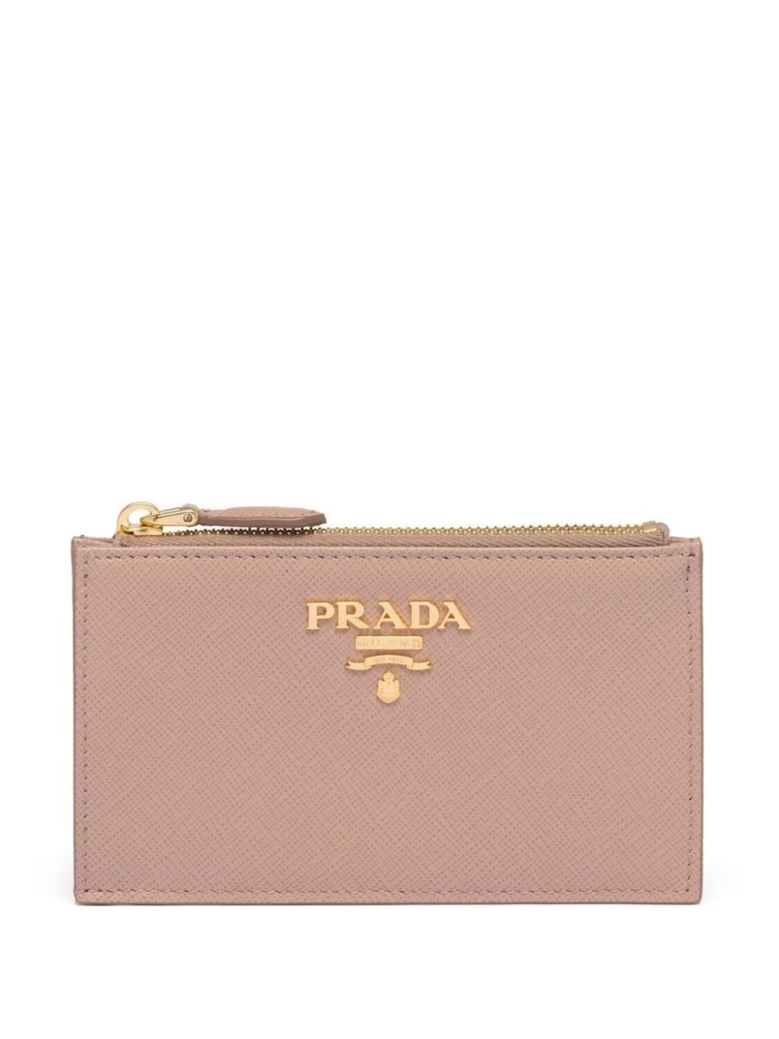 

Prada картхолдер из сафьяновой кожи, розовый