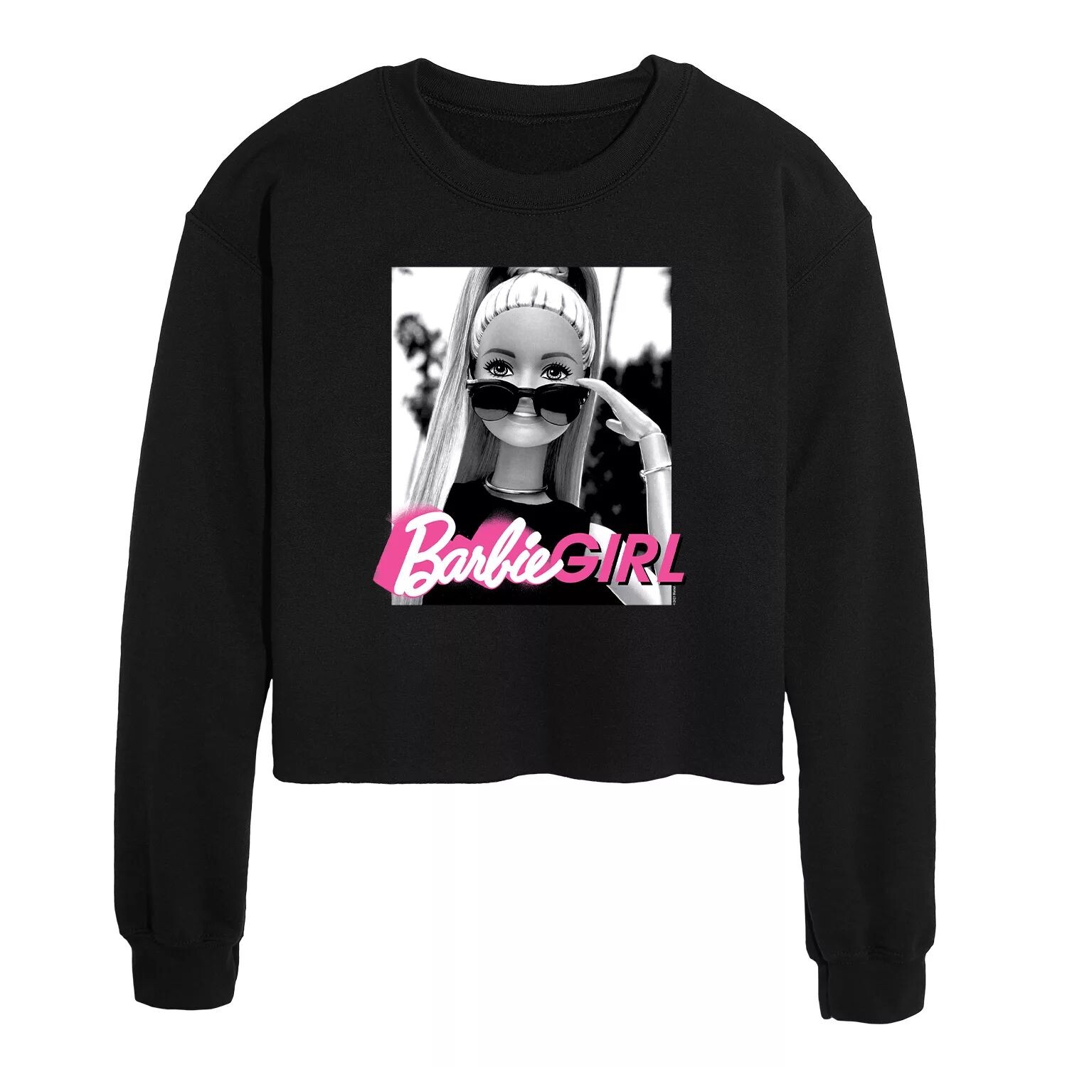 

Укороченный свитшот Juniors' Barbie Sunglasses Licensed Character
