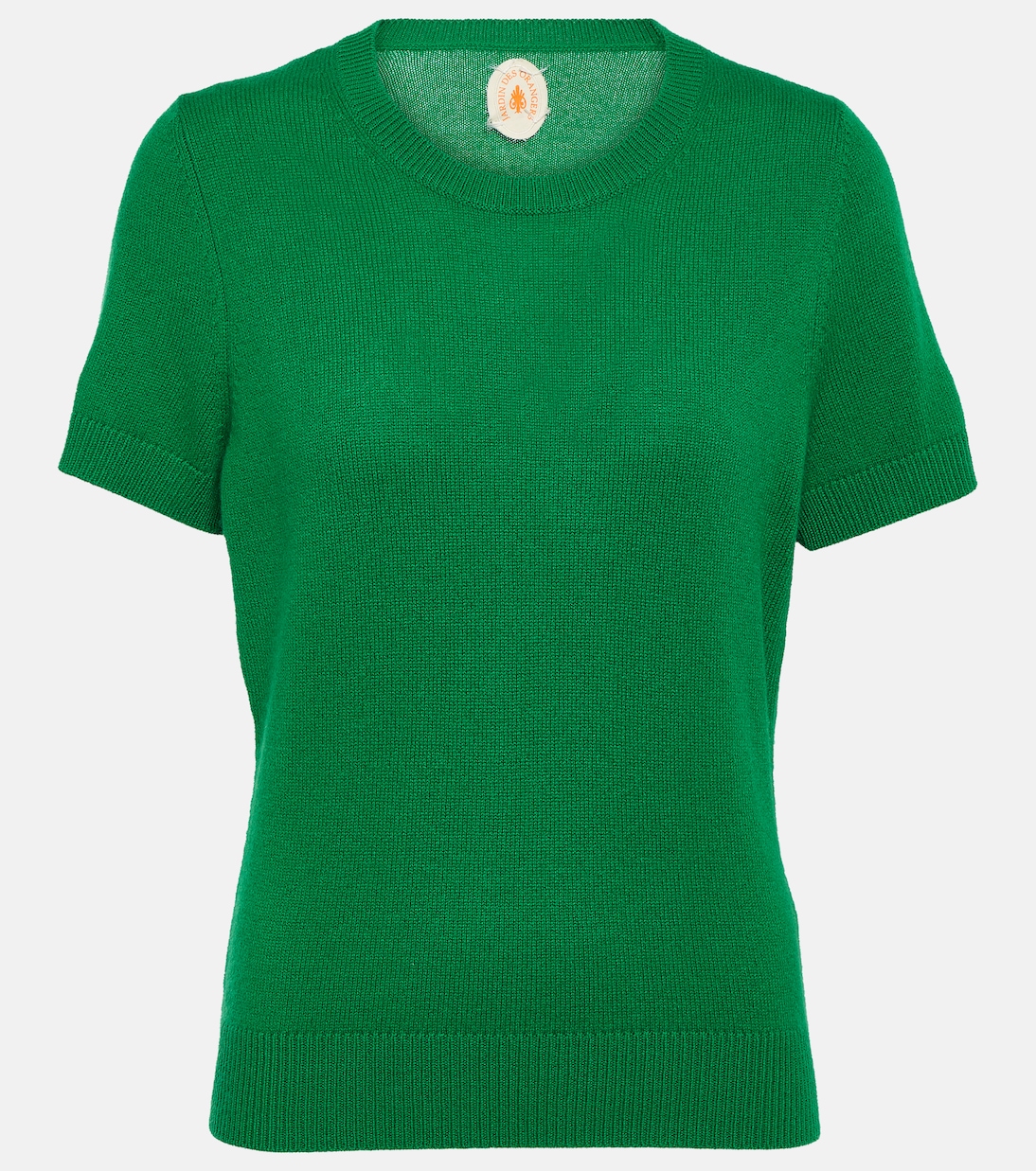 Кашемировый свитер Jardin Des Orangers, зеленый