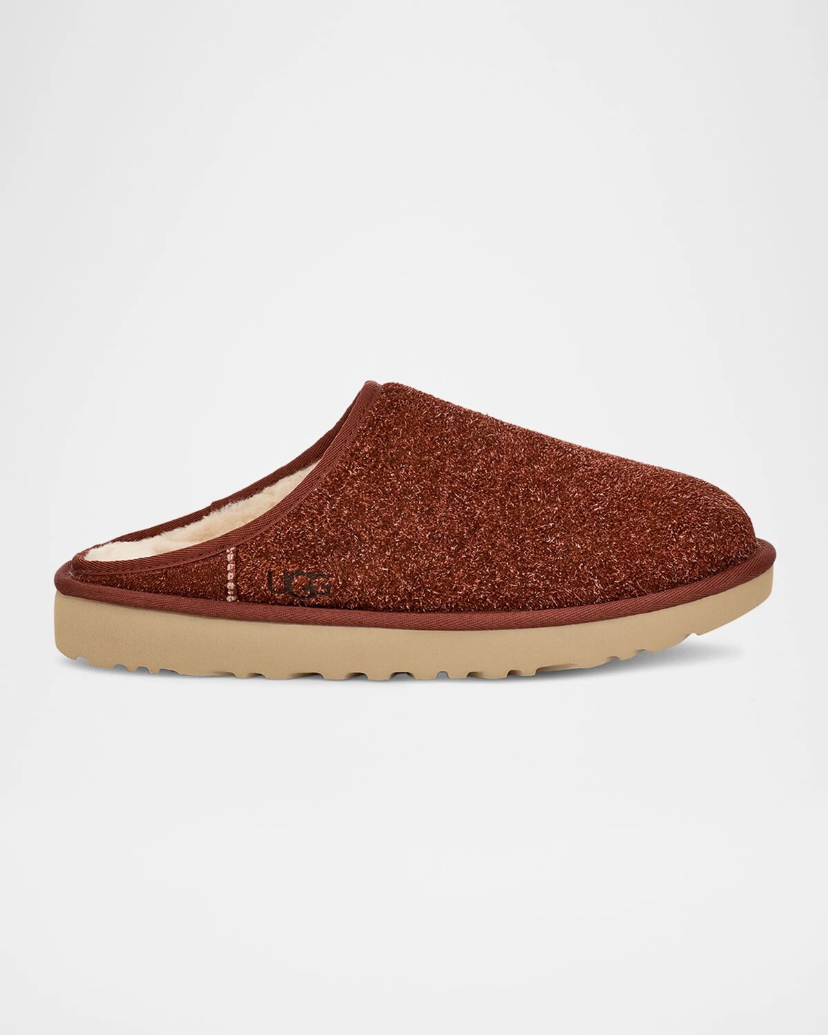 

Мужские классические замшевые шлепанцы без шнуровки Ugg, красный