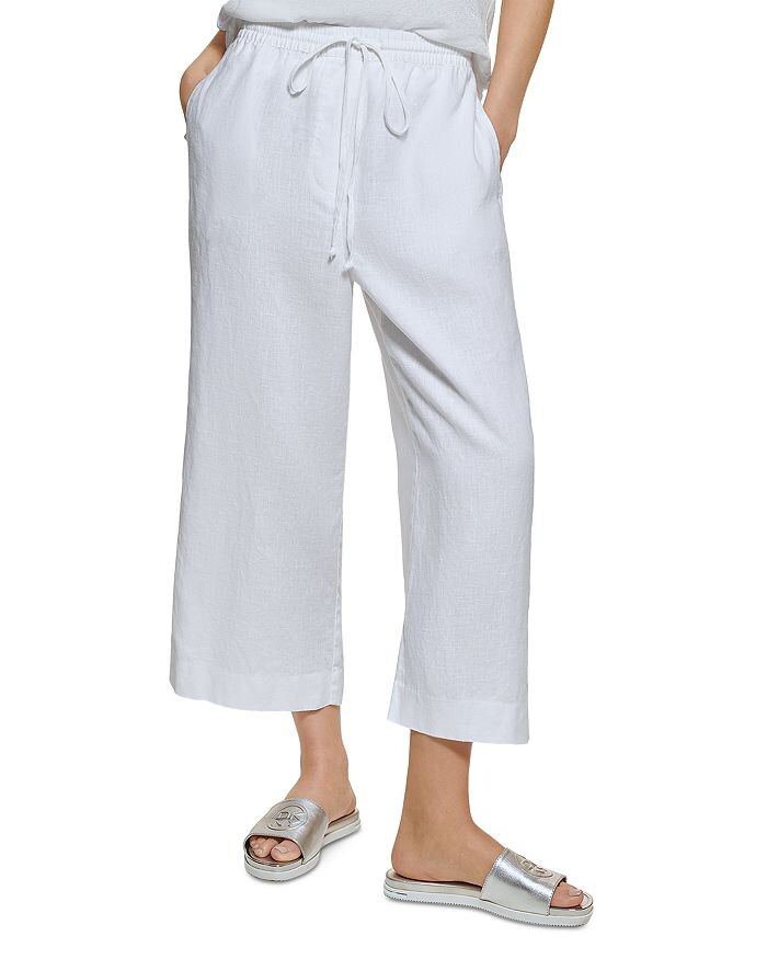 

Укороченные брюки с кулиской DKNY, Серый