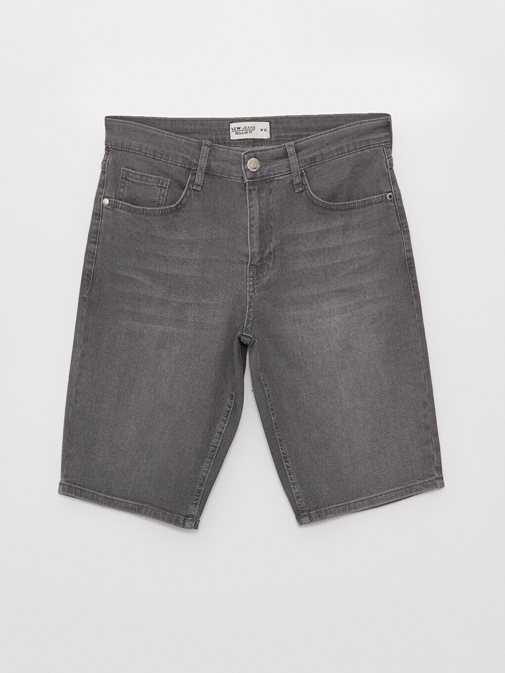 

Мужские джинсовые шорты стандартного кроя LCW Jeans, серое родео