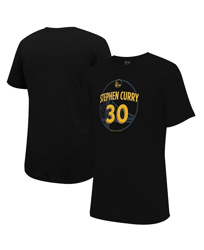 

Черная мужская и женская футболка с рисунком игрока Golden State Warriors Стивена Карри 2023/24 City Edition Player Stadium Essentials, цвет Black