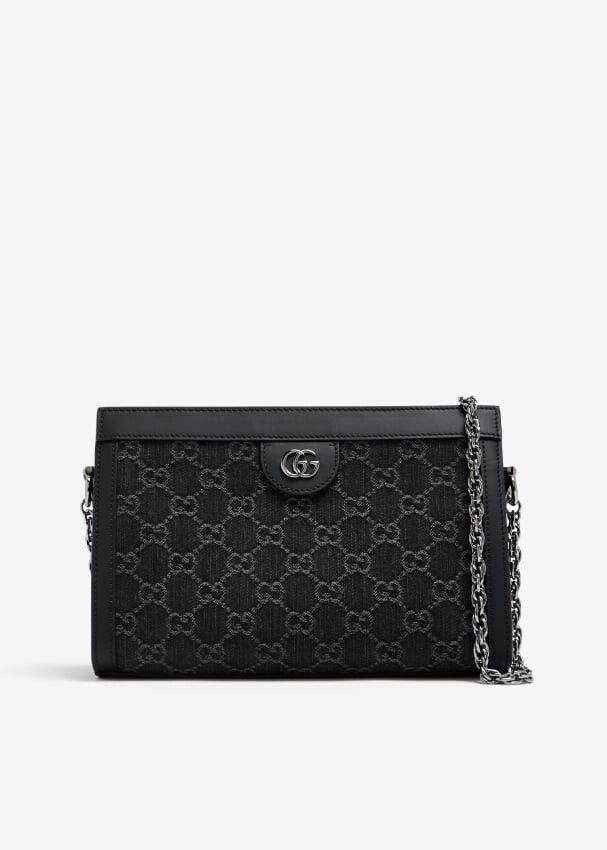 Сумка через плечо Gucci Ophidia GG Small, черный