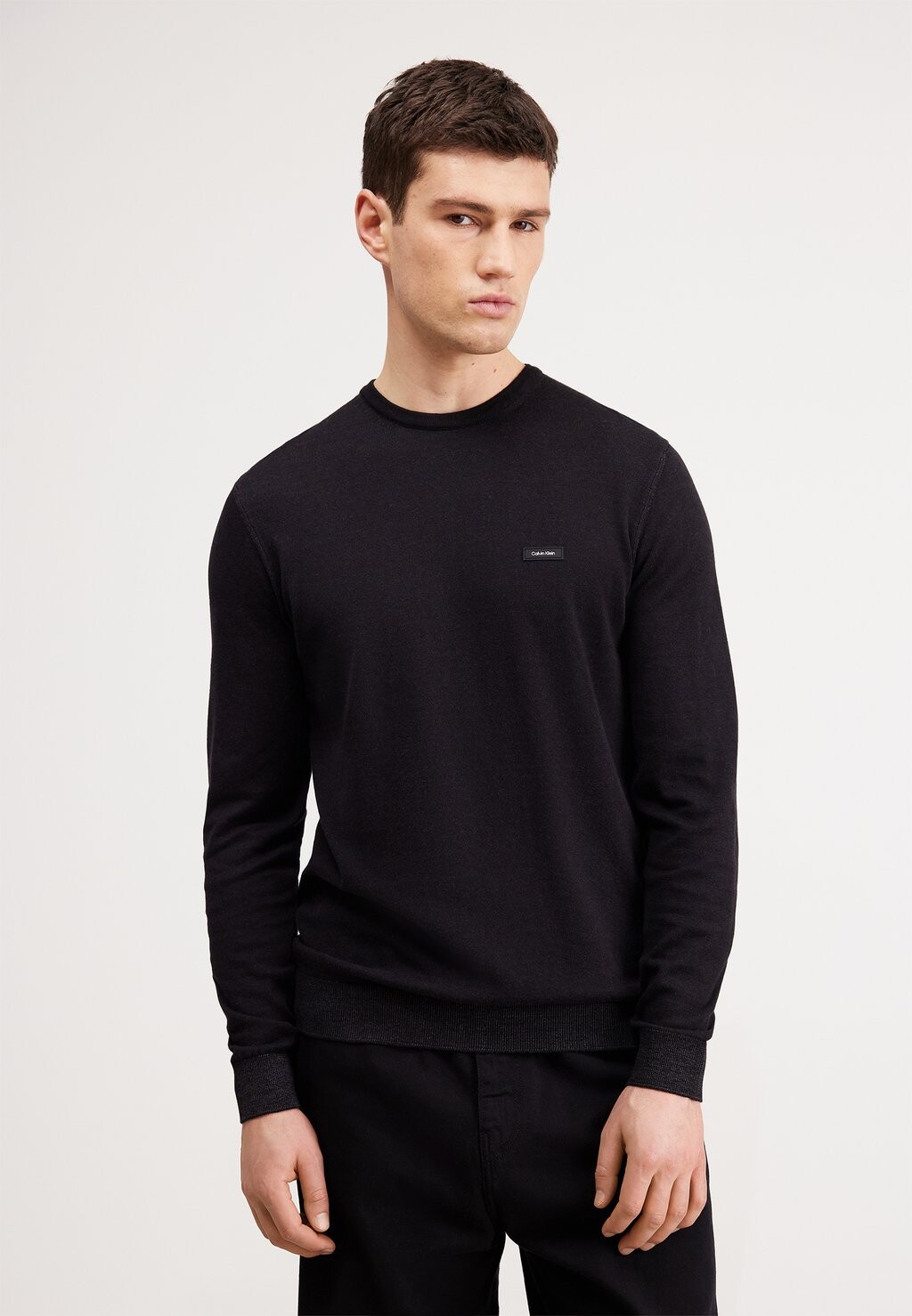 

Вязаный свитер BLEND SWEATER Calvin Klein, цвет black