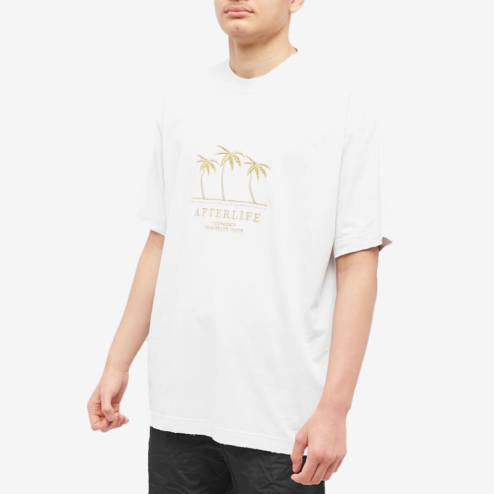 

Футболка Vetements Загробная жизнь, белый