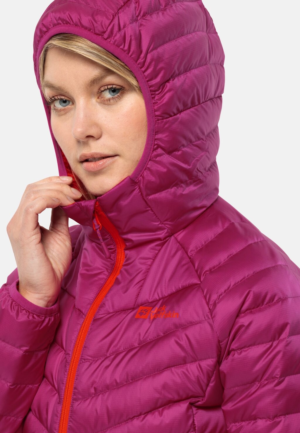 

Пуховик PASSAMANI Jack Wolfskin, розовый