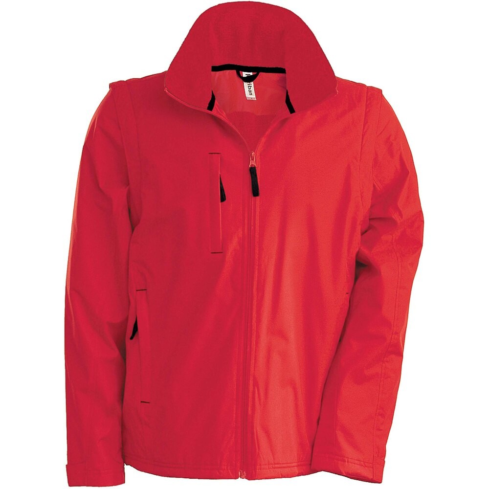 

Куртка Kariban With Removable Sleeves Score, красный