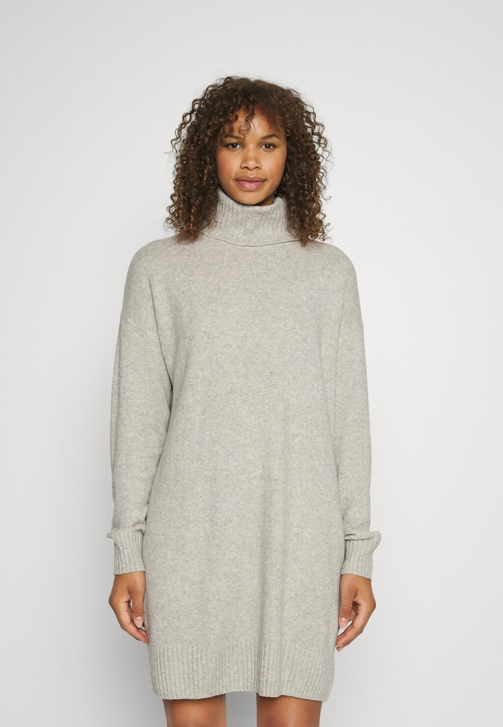 

Платье Point GAP CASH LIKE TURTLENECK MINI, цвет pebble grey