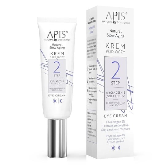 

Разглаживающий крем для век «Шаг 2», 15 мл Apis, Natural Slow Aging