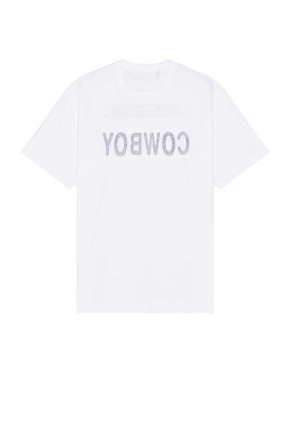 

Футболка Helmut Lang Cowboy, белый