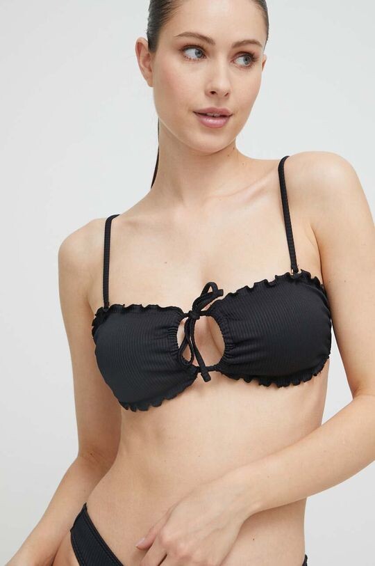 

Компания Холлистер плавательный бюстгальтер Hollister Co., черный