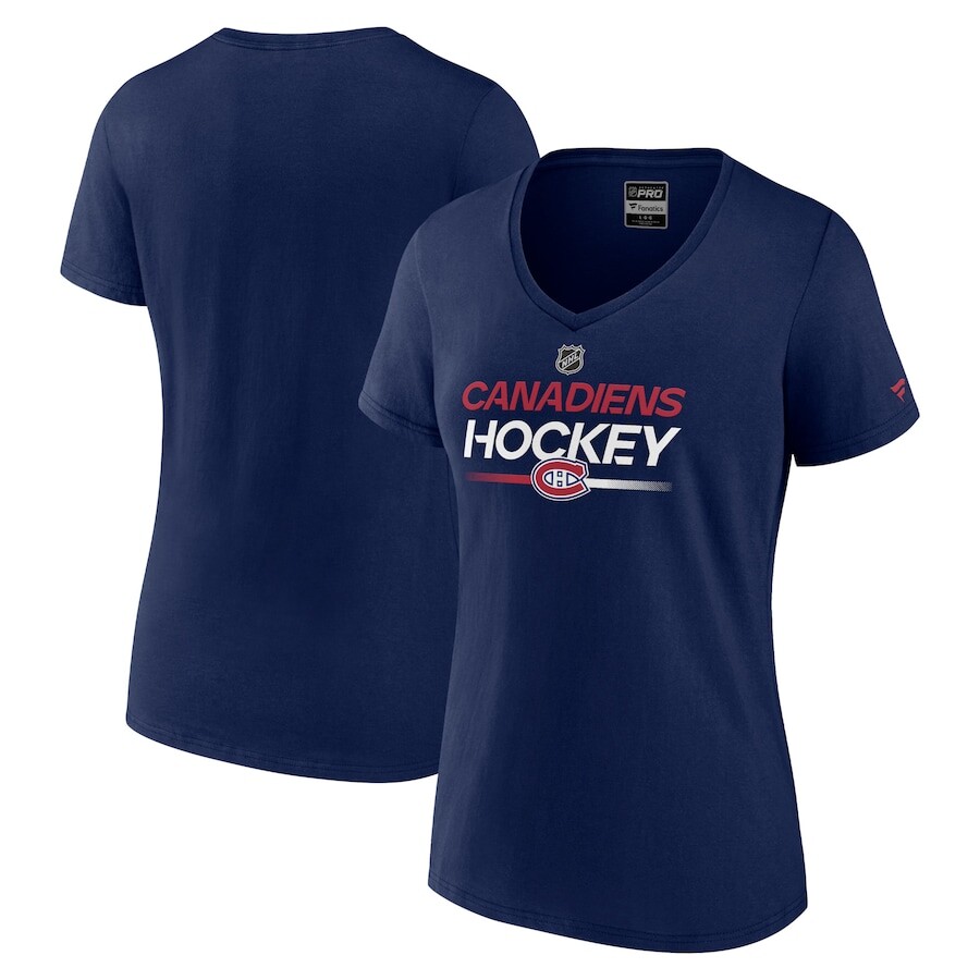 

Футболка с коротким рукавом Fanatics Branded Montreal Canadiens, нави