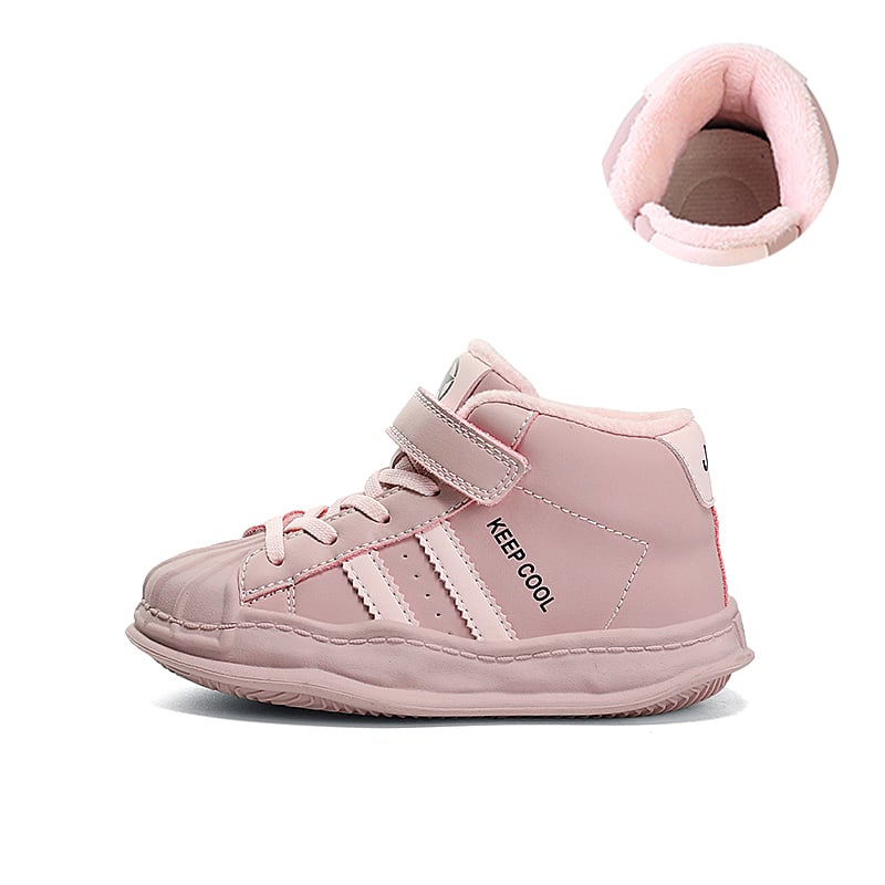 

Кроссовки Jeep Kids Skateboarding Shoes Kids High-top Pink, цвет Cherry Blossom Pink