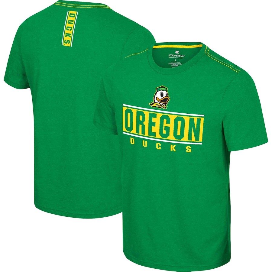 

Футболка с коротким рукавом Colosseum Oregon Ducks, зеленый
