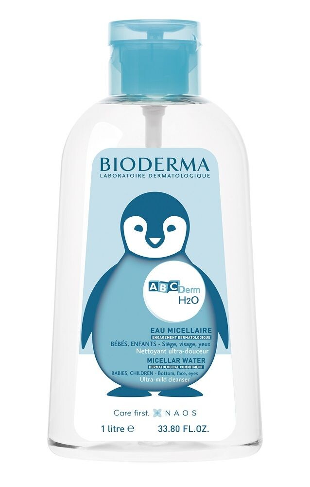 

Bioderma ABCDerm H2O мицеллярная вода для детей, 1000 ml
