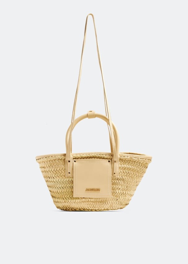 

Сумка Jacquemus Le Petit Panier Soli, бежевый
