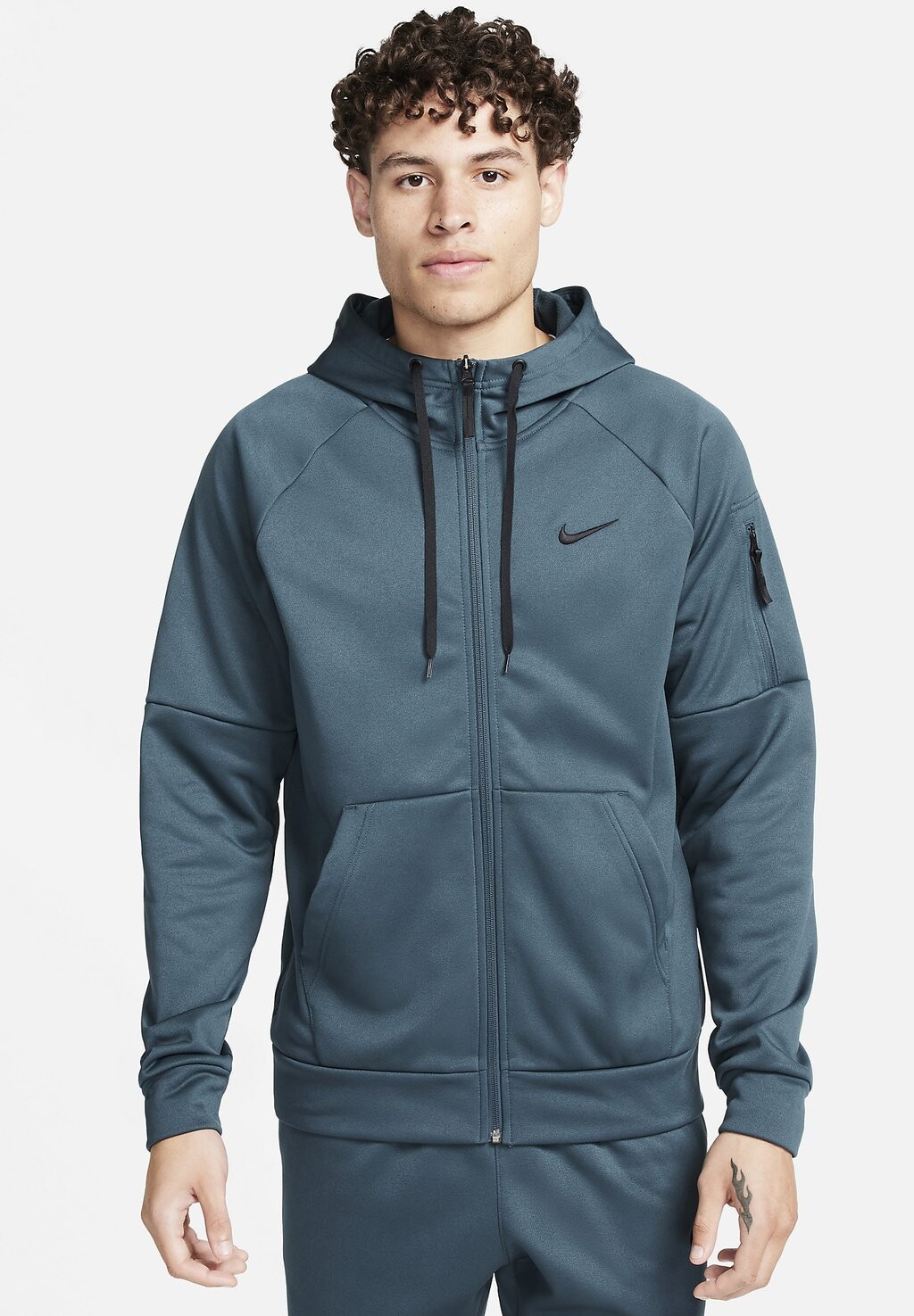 

Толстовка на молнии Nike, Deep Jungle, Deep Jungle, черный
