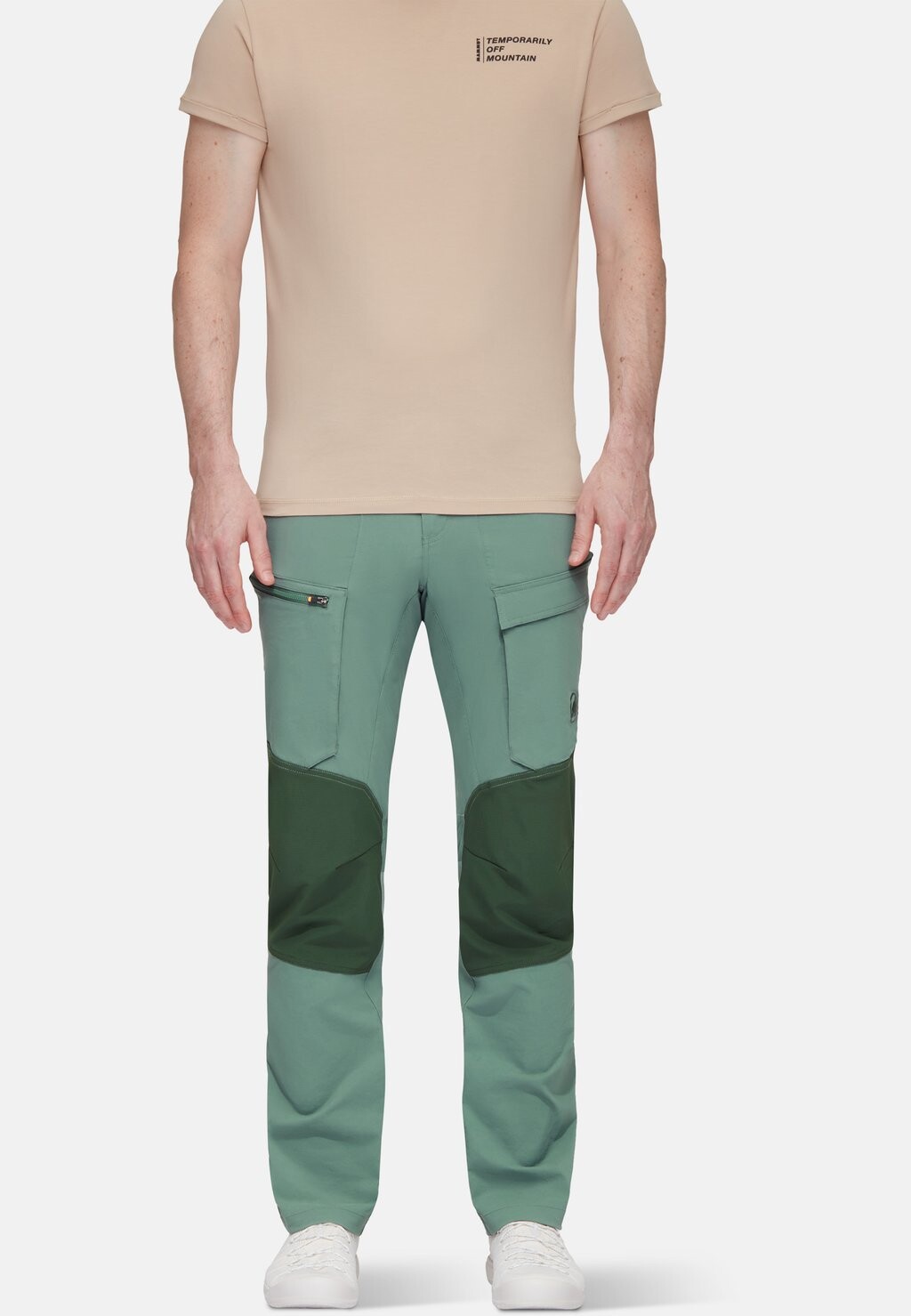 

Длинные трекинговые брюки Mammut, зеленый