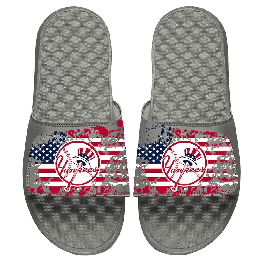 

Шлепанцы ISlide New York Yankees, серый