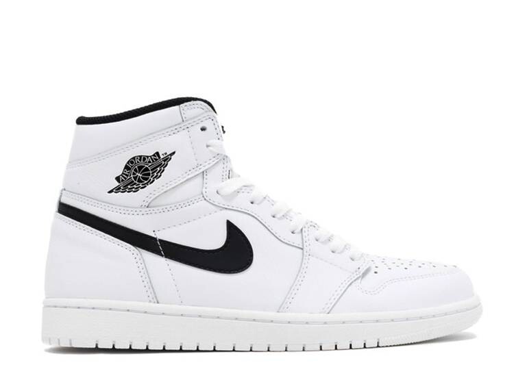 Кроссовки AIR JORDAN 1 RETRO HIGH OG PREMIUM 'YIN YANG', белый