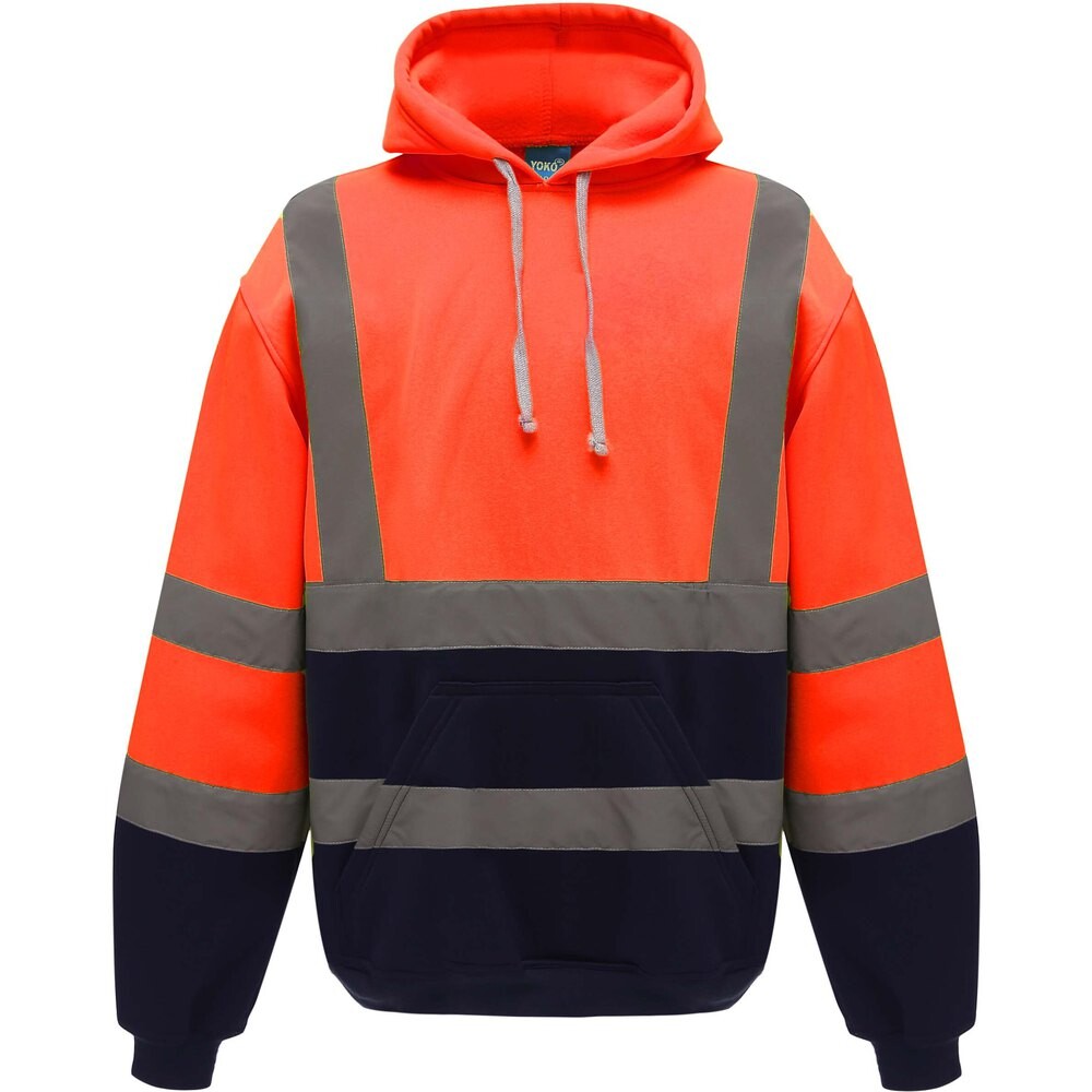 

Толстовка Yoko Hooded High Visibility, оранжевый