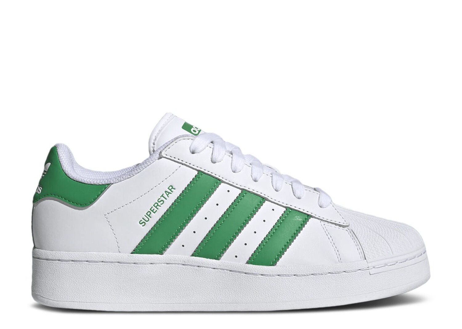 

Кроссовки adidas Superstar Xlg 'White Green', белый