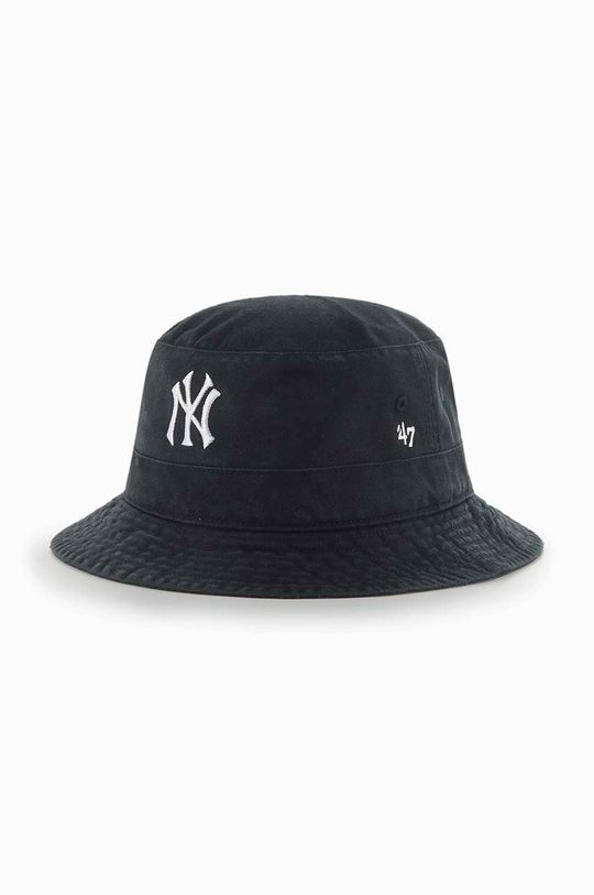 Хлопковая шапка бренда 47 New York Yankees 47brand, черный шапка 47brand brain freeze cuff knit new york yankees серый b brnfz17ace gy