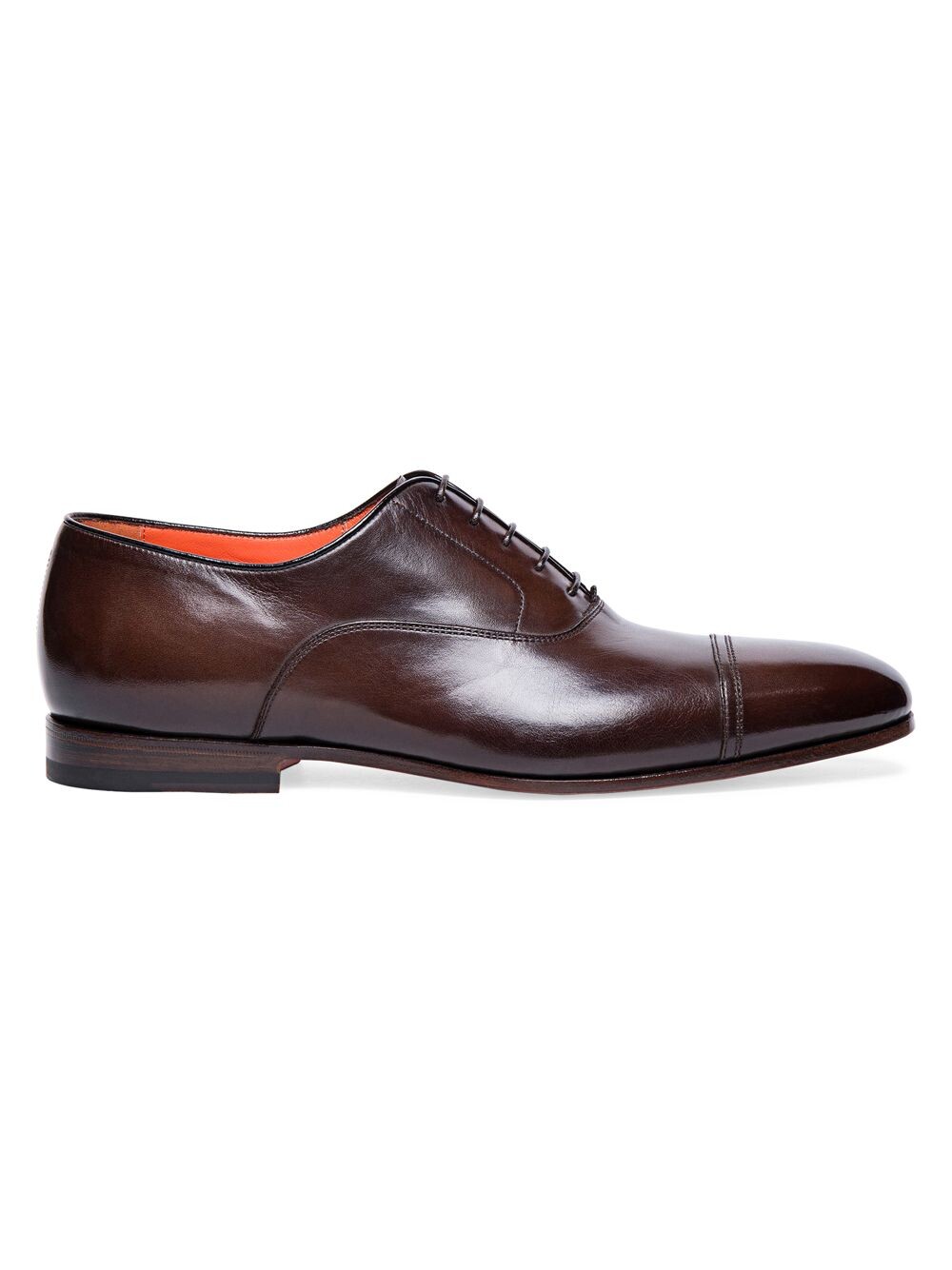 

Кожаные оксфорды Santoni, коричневый