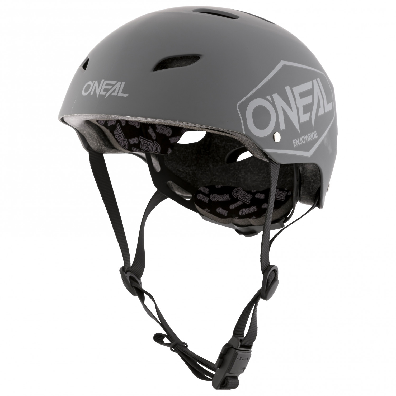 Велосипедный шлем O'Neal Kid's Dirt Lid Youth Helmet Plain, серый