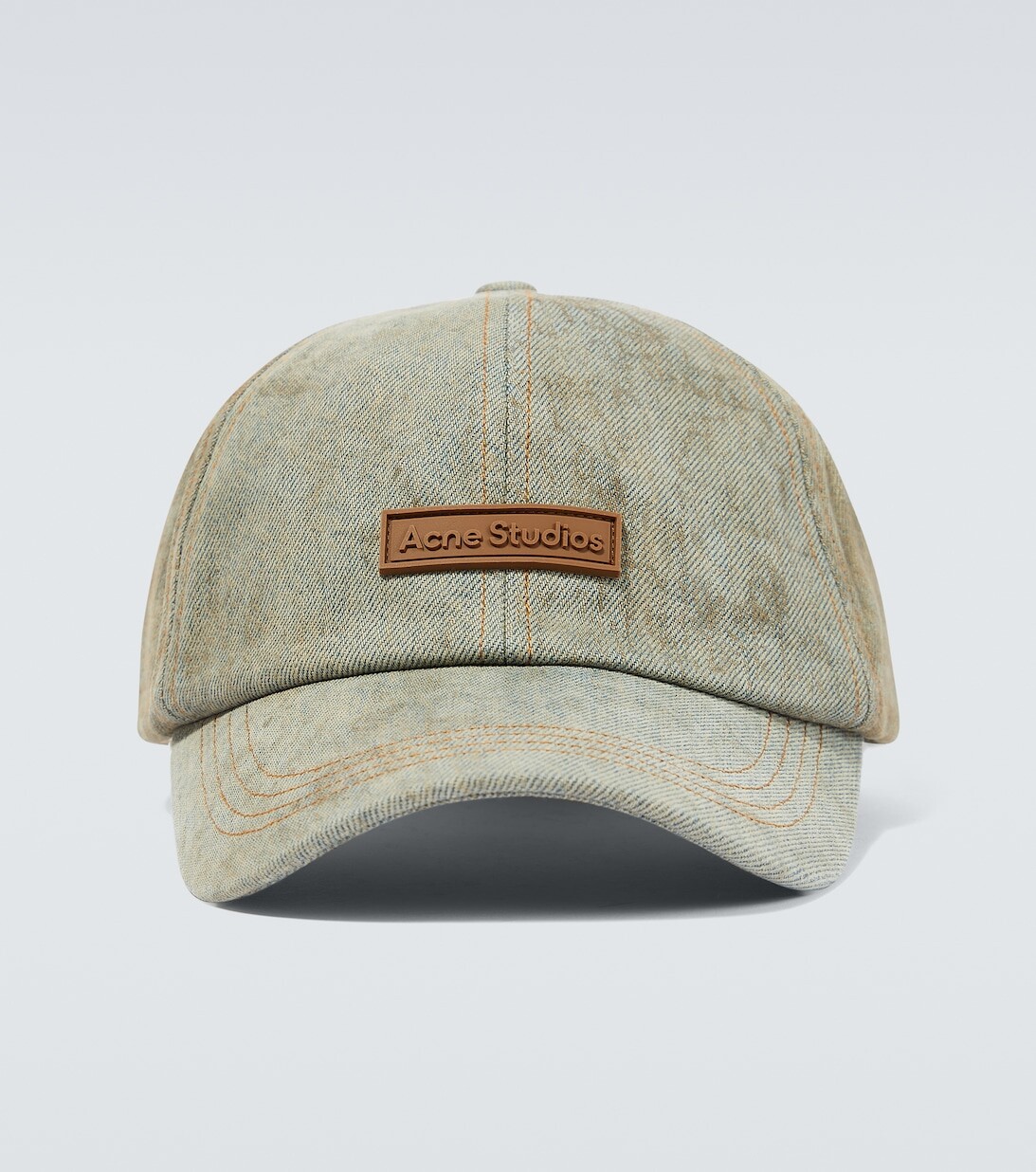 

Бейсболка из хлопкового твила Acne Studios, синий