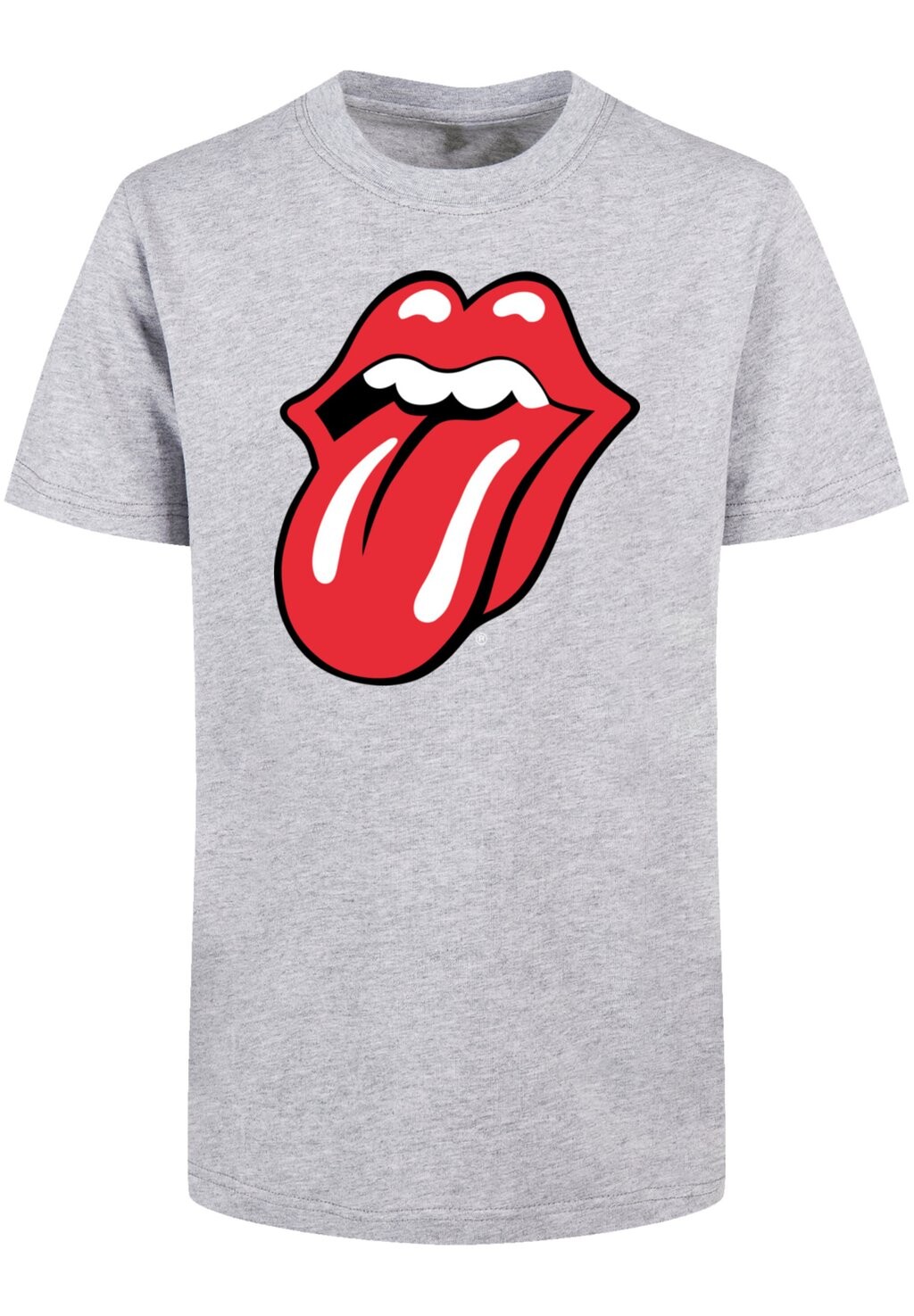 

Футболка с принтом THE ROLLING STONES F4NT4STIC, цвет heathergrey