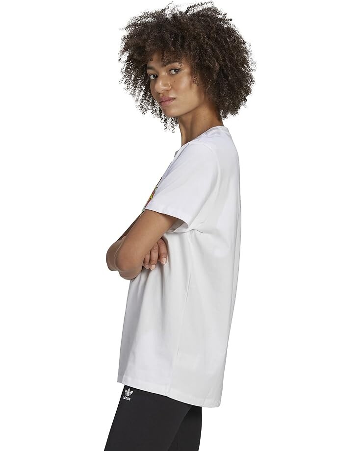 

Футболка Adidas Originals Graphic Boyfriend Tee, белый