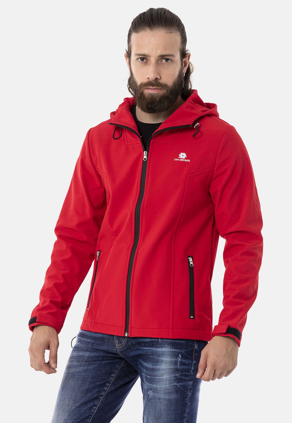 Легкая куртка Cipo & Baxx, красный