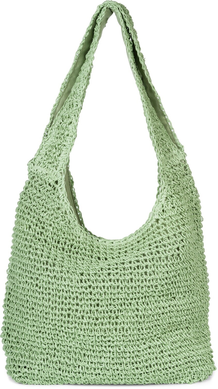 

Сумка через плечо styleBREAKER Papierstroh Beuteltasche, цвет Lindgrün