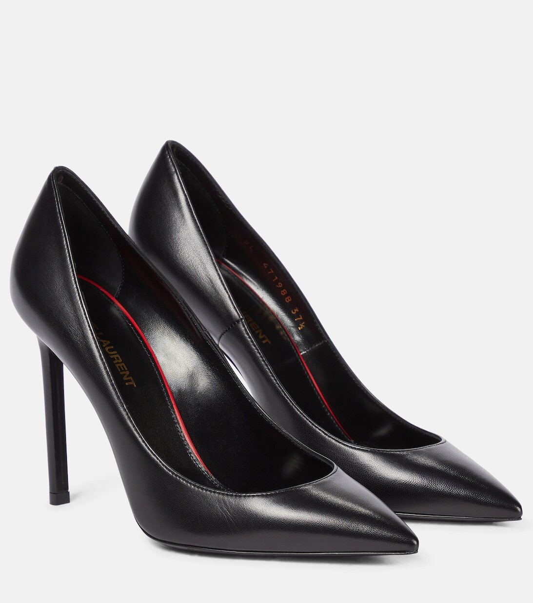 

Кожаные туфли Anja 105 Saint Laurent, черный