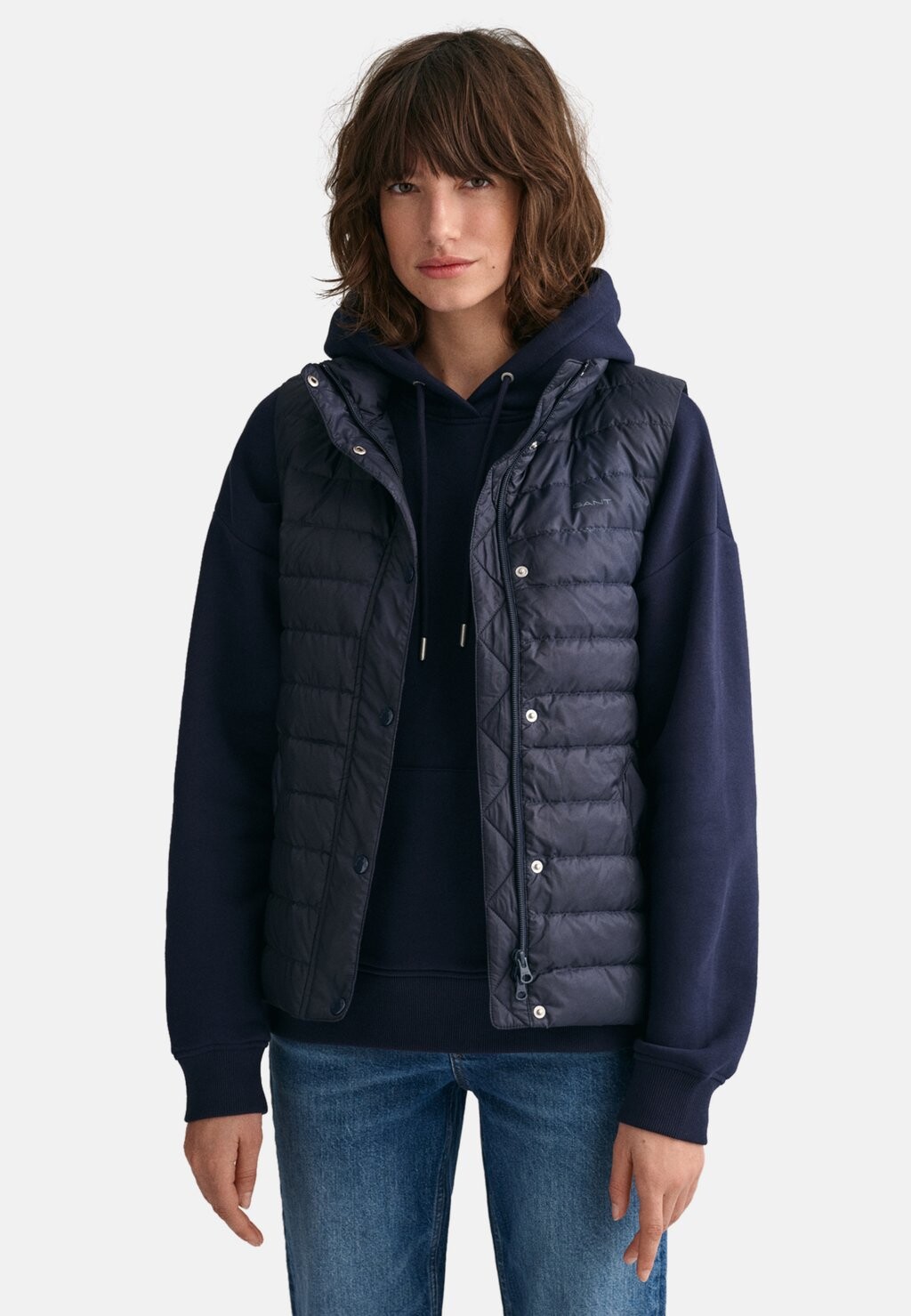 

Жилет GANT LIGHT, цвет evening blue