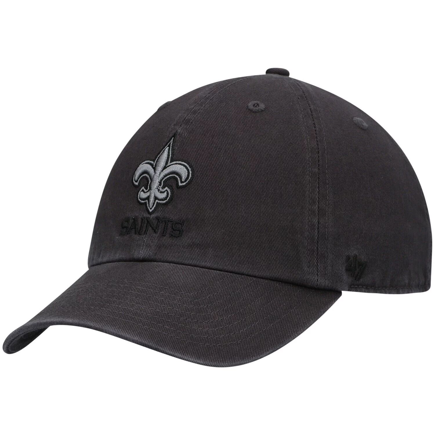 

Мужская темно-серая регулируемая шляпа в тон New Orleans Saints '47 47 Brand