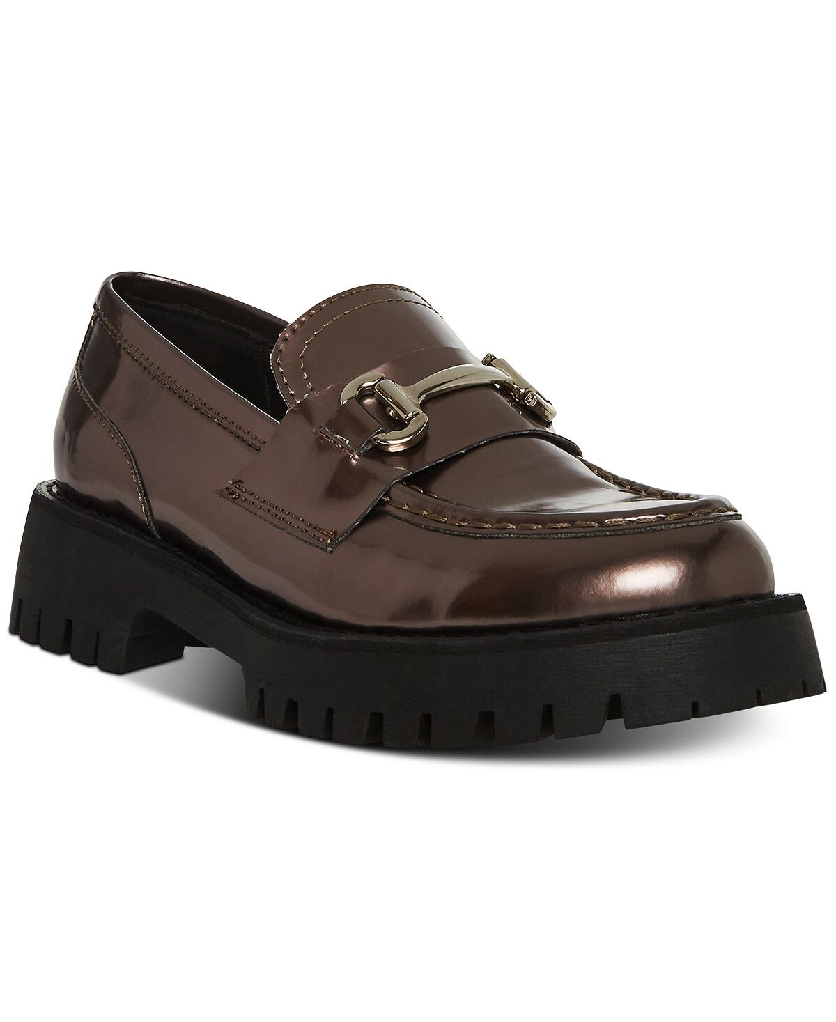 

Женские лоферы Lando на индивидуальной подошве с выступами Steve Madden