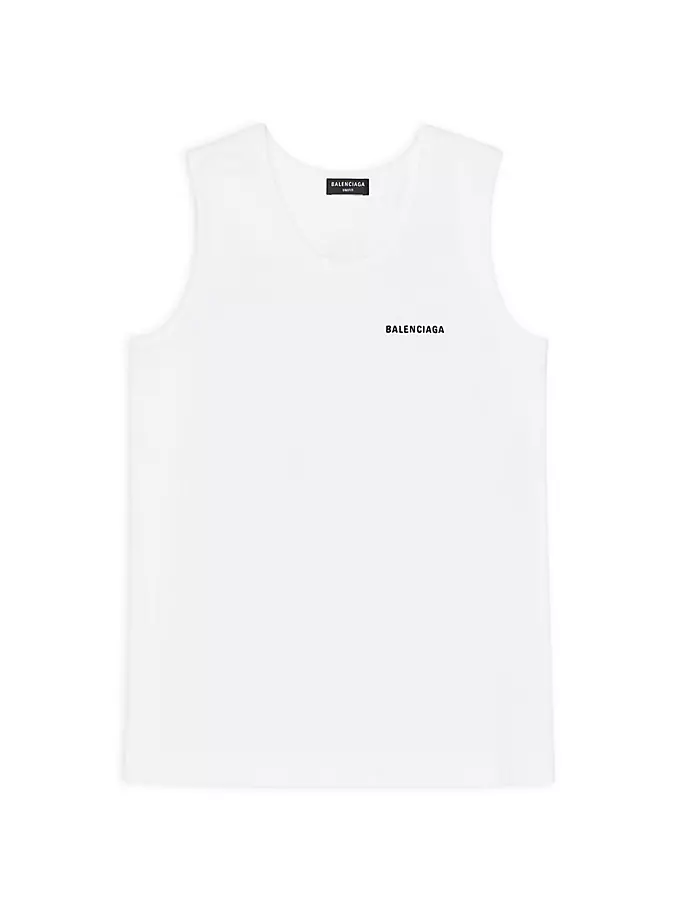 

Свободная майка Balenciaga, черный