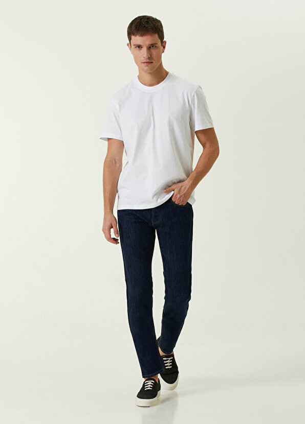 

Синие джинсовые брюки Emporio Armani, Синий